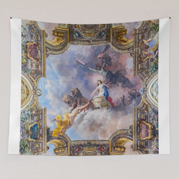 Item preview, Frescoe of Toulouse cooperating in National Defense designed and sold by The-Art-Alive.