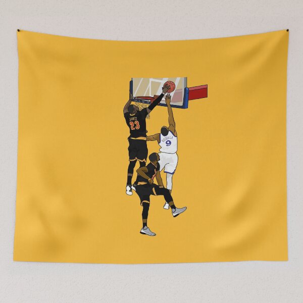 Item preview, LeBron James - The Block - Cartoon Style designed and sold by AYA-Design.