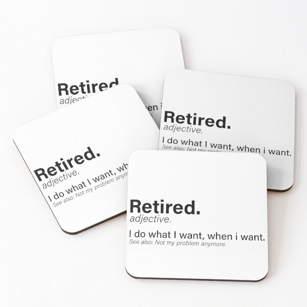 Item preview, Funny Retirement Definition designed and sold by peachlovey.