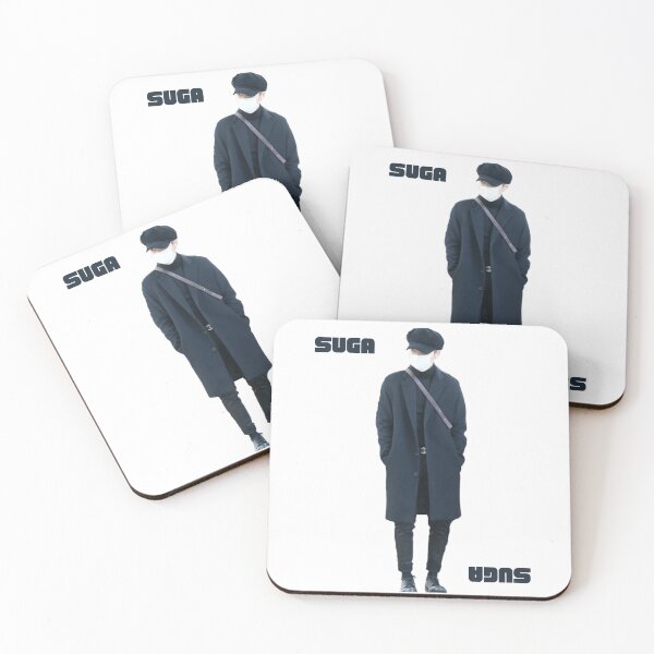 Item preview, ESTILO BTS: MIN YOONGI SUGA | BANGTAN SONYEONDAN ARMY KPOP MUSIC POSTER HYDRO STICKER MODA designed and sold by miebyjamie.