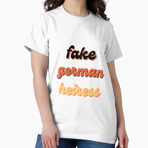 Item preview, Fake German Heiress designed and sold by Kilvish.