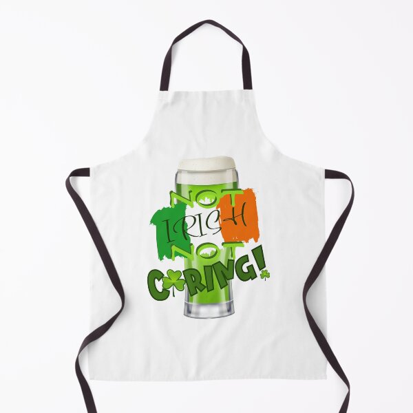 Item preview, Not Irish, Not Caring!! (on White) designed and sold by PawsitiveMum.