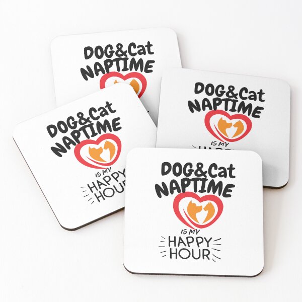 Item preview, Dog & Cat naptime is my happy hour Classic T-shirt  designed and sold by dirlkhiat.