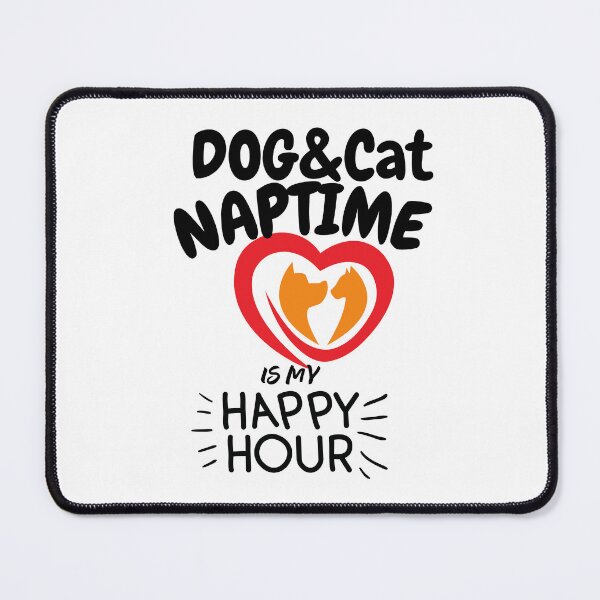 Item preview, Dog & Cat naptime is my happy hour Classic T-shirt  designed and sold by dirlkhiat.