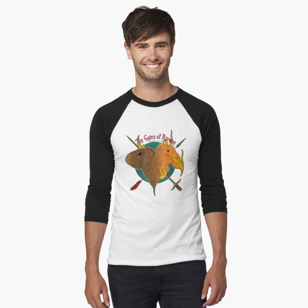 Item preview, Baseball ¾ Sleeve T-Shirt designed and sold by TonyaMacalino.