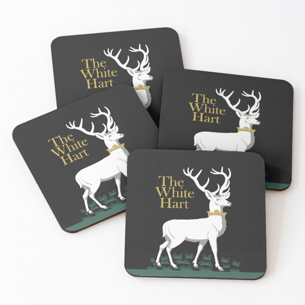 Item preview, The White Hart Pub Sign designed and sold by rogue-design.