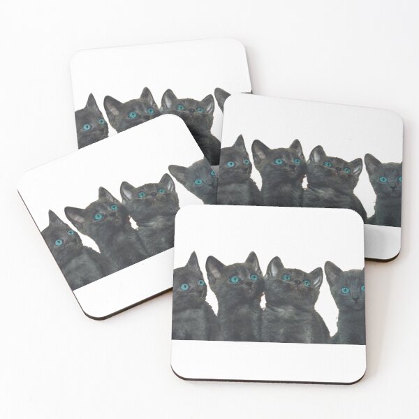 Item preview, FOUR BLUE EYED KITTENS designed and sold by giantstep.
