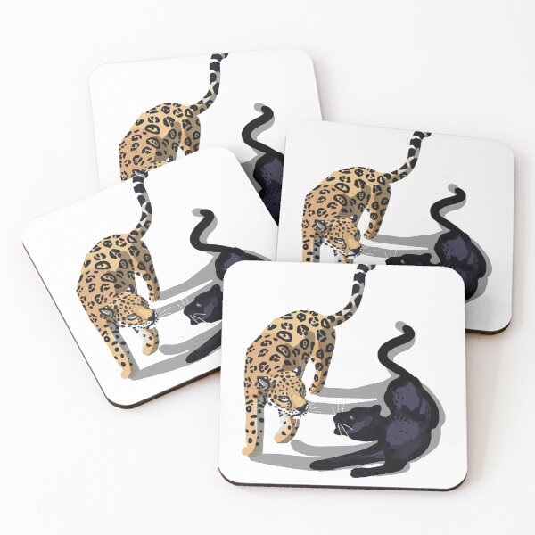 Item preview, Panter with black panter shadow designed and sold by Simon De Meulenaer.