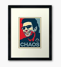 Ian Malcolm 'Chaos' T-Shirt Gerahmtes Wandbild