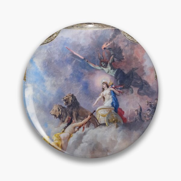 Item preview, Frescoe of Toulouse cooperating in National Defense designed and sold by The-Art-Alive.