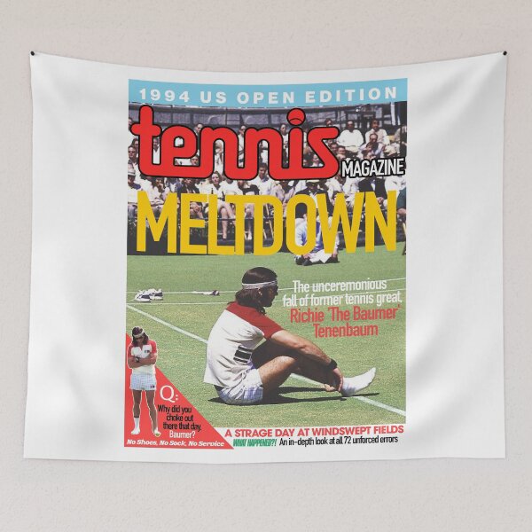 Item preview, Richie 'The Baumer' Tenenbaum's Meltdown Magazine Cover designed and sold by acquiesce13.