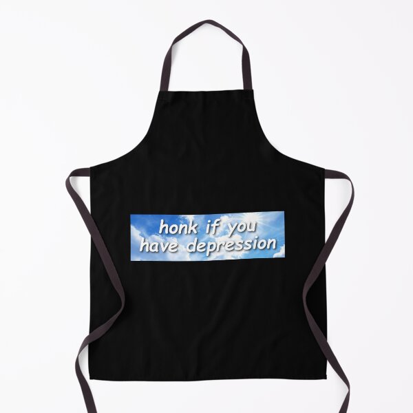 Item preview, Honk If You Have Depression Cool Motorcycle designed and sold by Sour Soul.