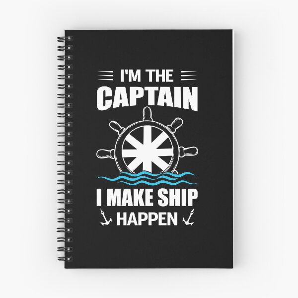 Item preview, i'm the captain i make ship happen designed and sold by JaMatt1983.