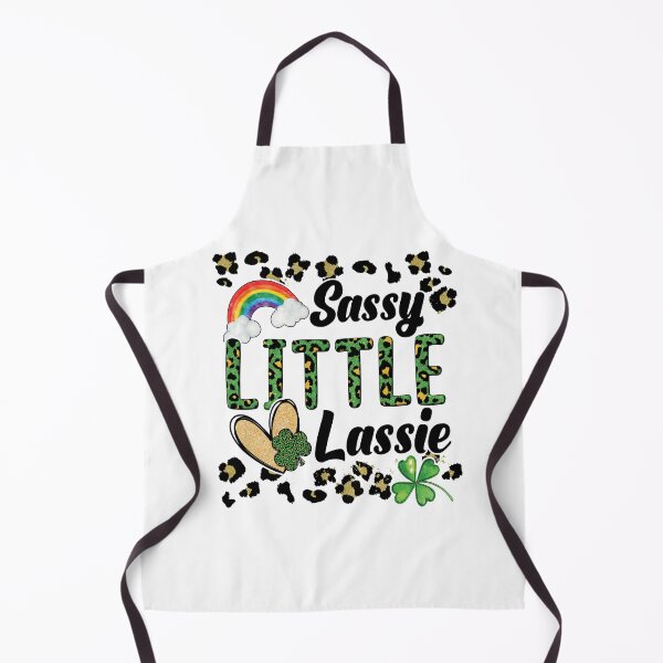 Item preview, Sassy Little Lassie Happy St Patricks Day Shirt Women leopard designed and sold by ecomdesign.