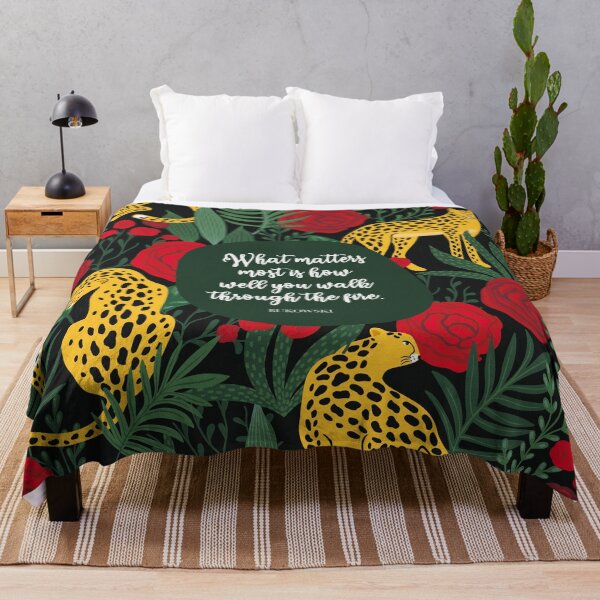 Item preview, What matters most is how well you walk through the fire. - Bukowski designed and sold by StudioCitrine.