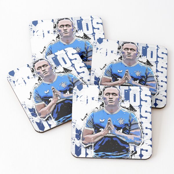 Item preview, Alfredo Morelos - Cartoon Typo Print designed and sold by FootyGraphs.