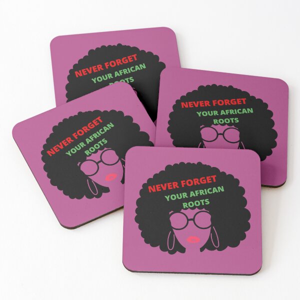 Item preview, Never Forget Your African Roots Typography Of A Black Woman Adorning An Afro. Cool and contemporary design for people who love African culture & Artwork    designed and sold by haRexia.