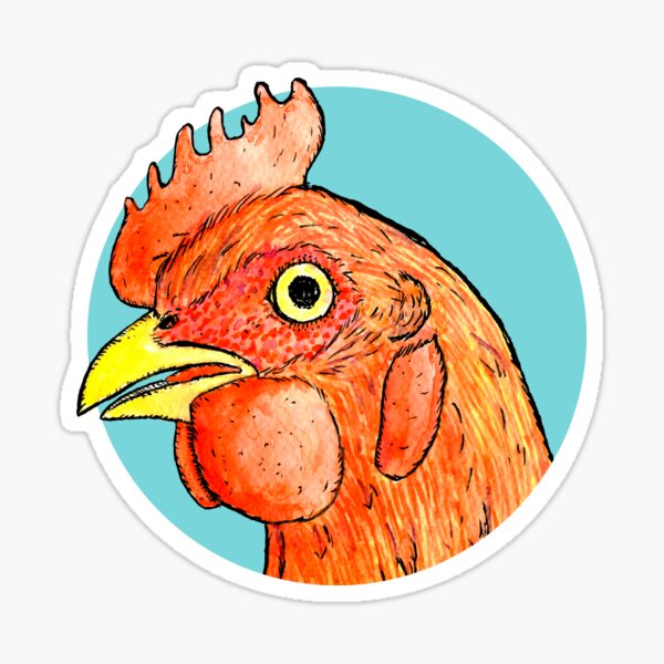 It's a Chicken Sticker