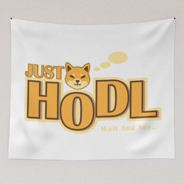 Item preview, shiba inu crypto currency Holder tagline designed and sold by ZieProject.