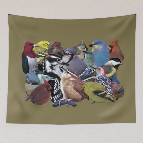 Item preview, MY BEST BACKYARD BIRDS designed and sold by THE AMERICAN TEEVANGELIST.