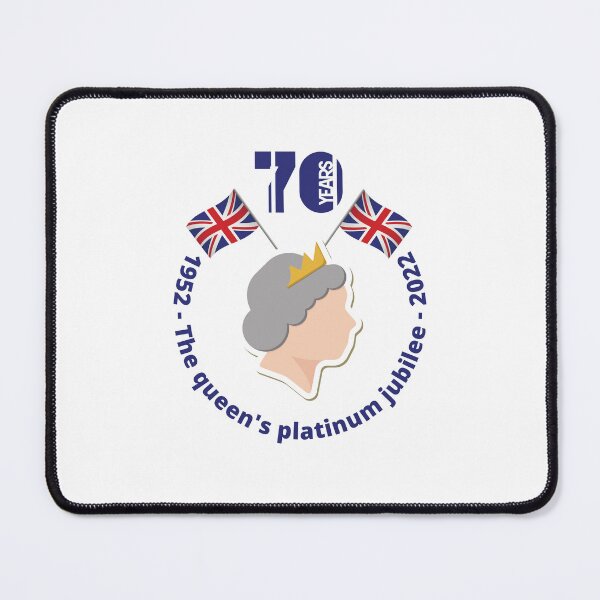 Queen Elizabeth's platinum Jubilee 2022 Mouse Pad
