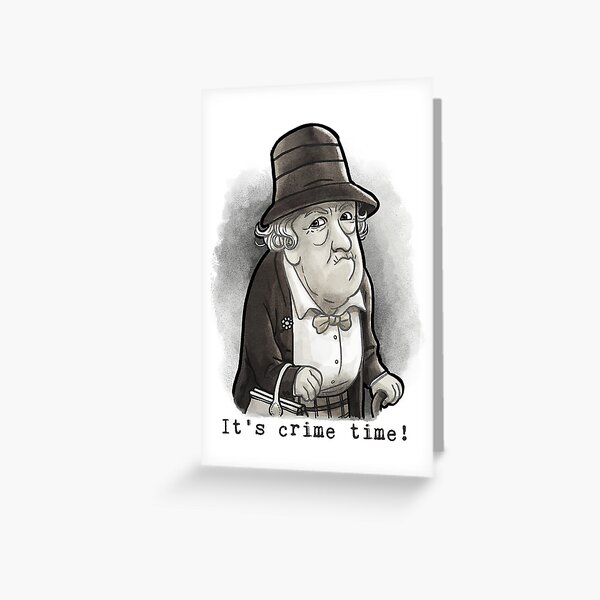 Item preview, It's crime time designed and sold by illustrie.