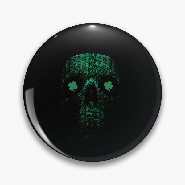 Item preview, St Patricks Day skull designed and sold by Sam Artist.