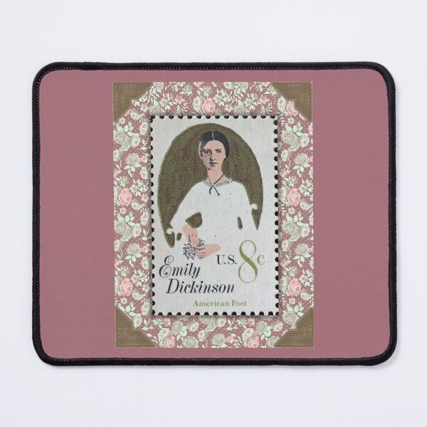 Item preview, Emily Dickinson postage stamp assemblage designed and sold by ThsModernWords.