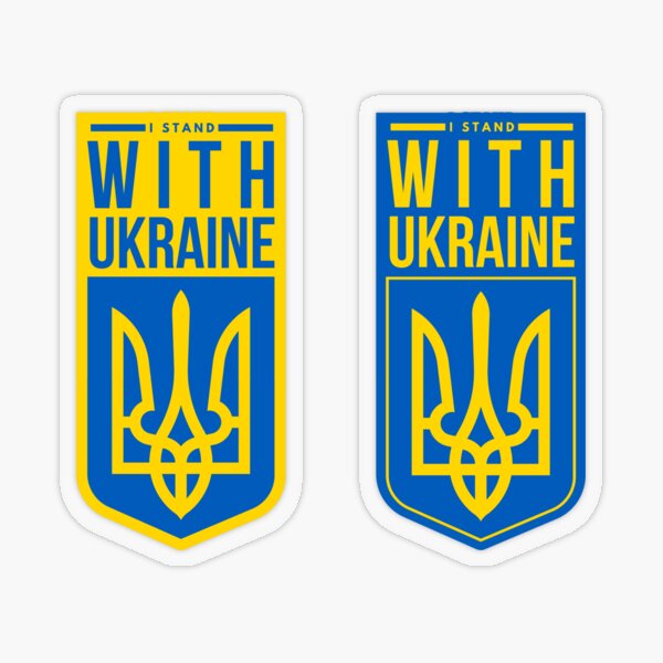 Item preview, I Stand with Ukraine designed and sold by WorldEngine.