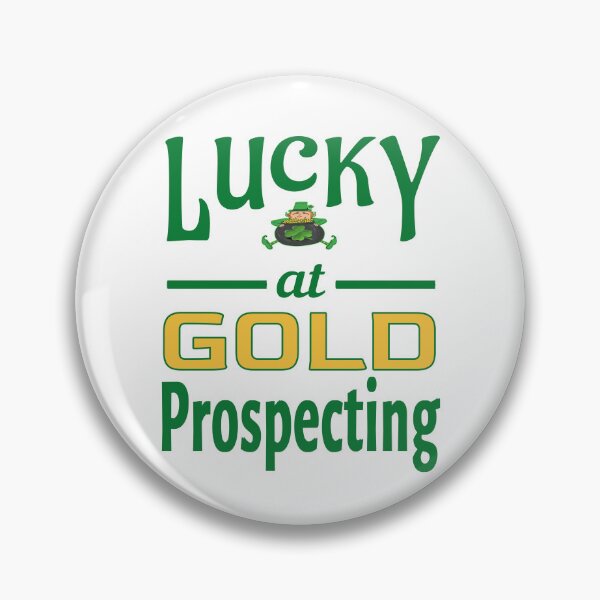 Aperçu de l'œuvre Chanceux à la prospection d'or - Saint-Patrick créée et vendue par TreasureTime.