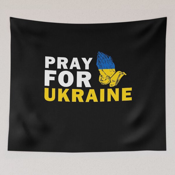 Item preview, Pray for Ukraine designed and sold by POPCulturejb.