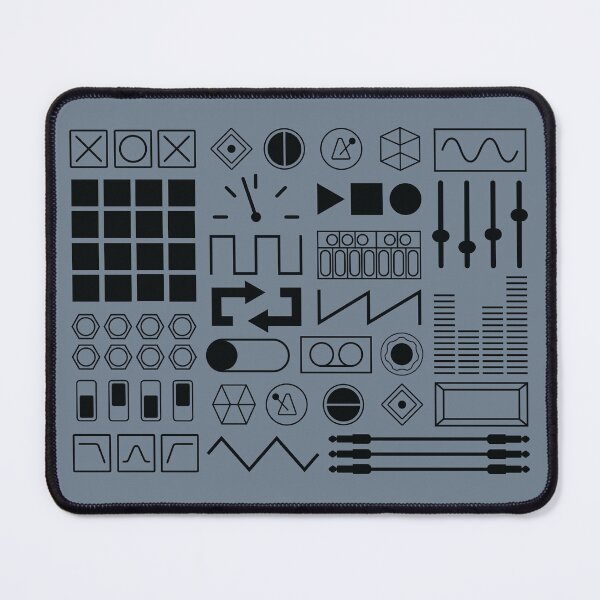 Item preview, Electronic Musician Synth, Sampler and Drum Machine Controls - Black designed and sold by AtomicMalibu.