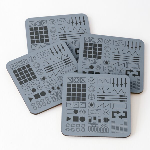 Item preview, Electronic Musician Synth, Sampler and Drum Machine Controls - Black designed and sold by AtomicMalibu.
