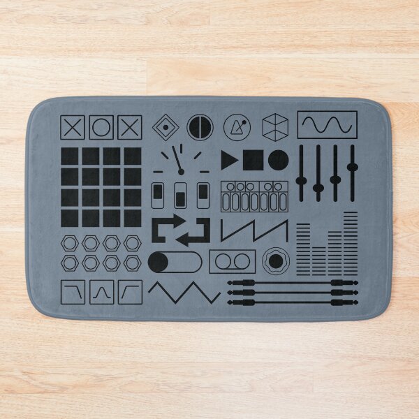 Item preview, Electronic Musician Synth, Sampler and Drum Machine Controls - Black designed and sold by AtomicMalibu.
