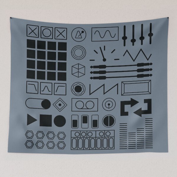 Item preview, Electronic Musician Synth, Sampler and Drum Machine Controls - Black designed and sold by AtomicMalibu.