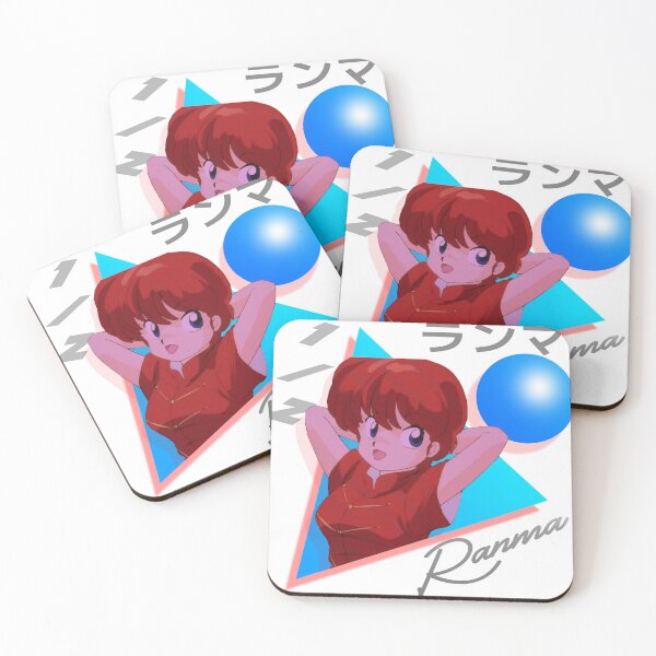 Item preview, 80s Ranma 1/2 retrowave designed and sold by purplepinkdrgn.