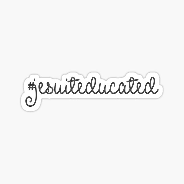 #JesuitEducated Sticker
