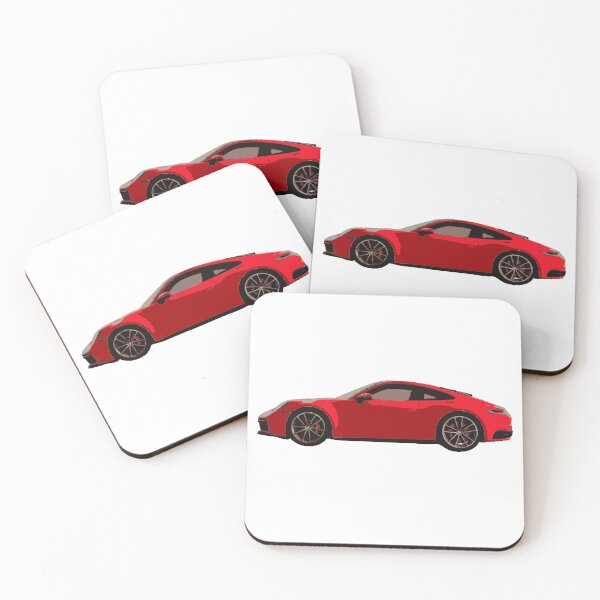 Item preview, Red Porsche 911, Porsche  992 designed and sold by Pure9Design.