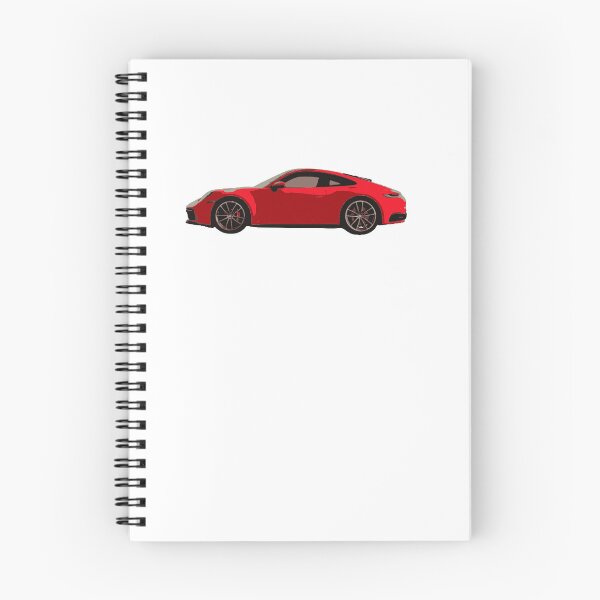 Artikelvorschau, Red Porsche 911, Porsche  992 entworfen und verkauft von Pure9Design.