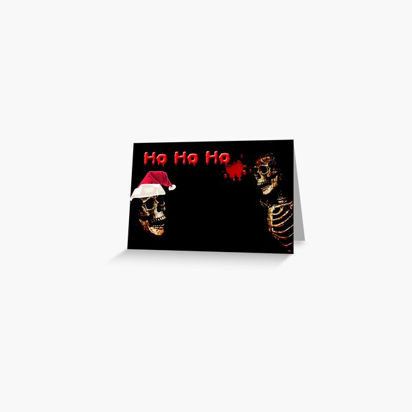 Ho Ho Ho Greeting Card