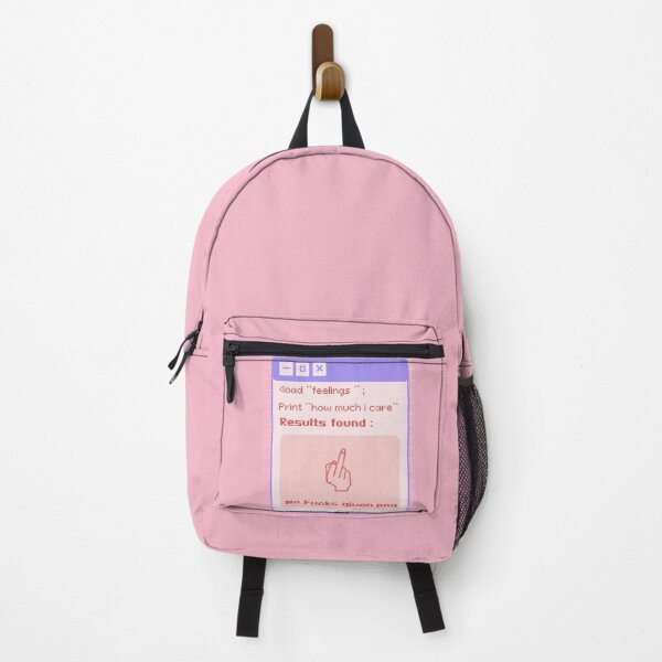 Item preview, No Fucks GIven notification error in aesthetic pink and purple color check pattern designed and sold by Design Corner.