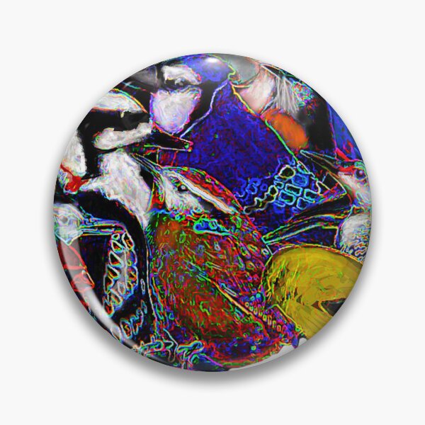 Item preview, MY BEST BACKYARD BIRDS VIVID designed and sold by THE AMERICAN TEEVANGELIST.