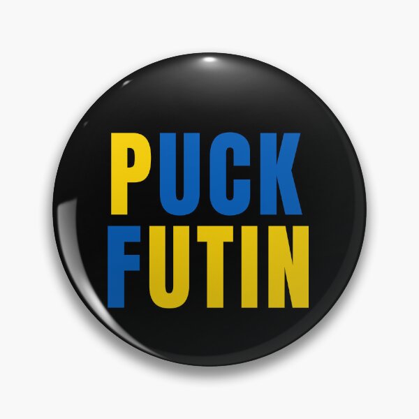Item preview, Puck Futin Ukrainian Ukraine Anti Putin Protest Support meme designed and sold by POPCulturejb.