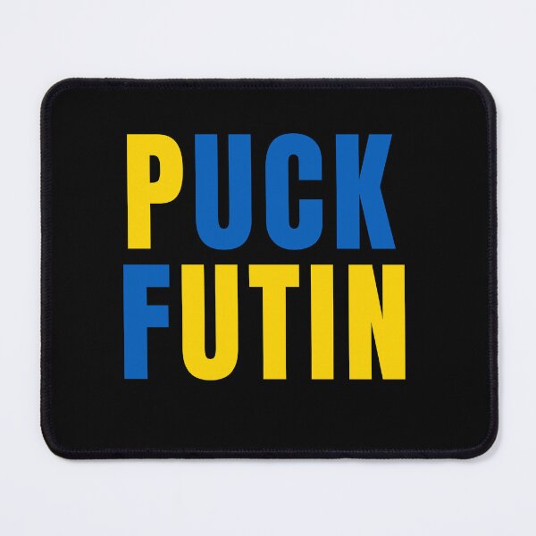 Item preview, Puck Futin Ukrainian Ukraine Anti Putin Protest Support meme designed and sold by POPCulturejb.