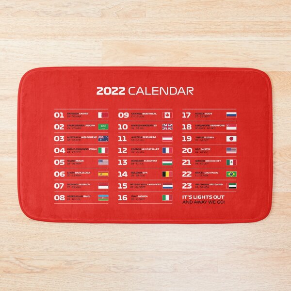 Item preview, 2022 Season Calendar (Red BG) designed and sold by FilipeFerreira.