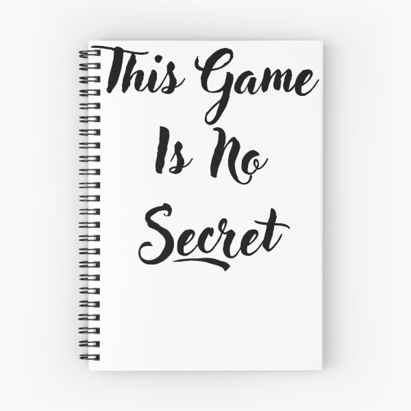 Item preview, This Game Is No Secret designed and sold by W&M Store.