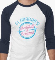 Flanagan's Cocktails and Dreams Men's Baseball ¾ T-Shirt
