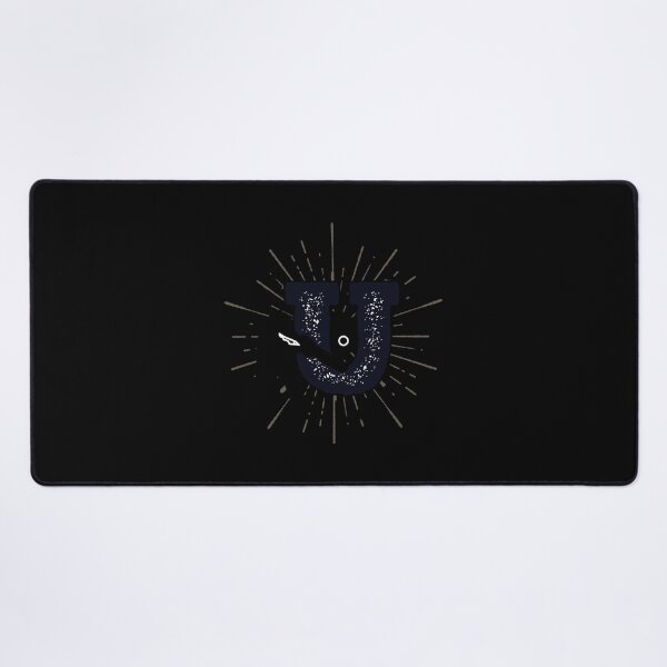 Item preview, Monogram U Cricket Batter Sunburst Sticker designed and sold by batesyadi3.
