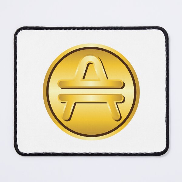 Item preview, Amp crypto currency with gold color designed and sold by ZieProject.