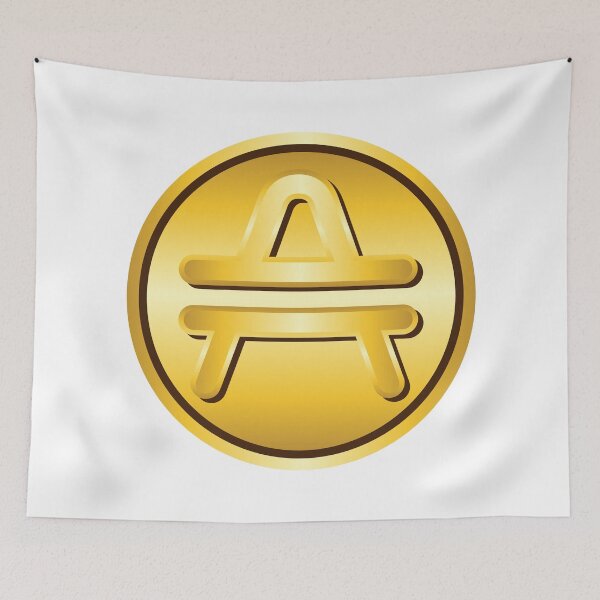 Item preview, Amp crypto currency with gold color designed and sold by ZieProject.